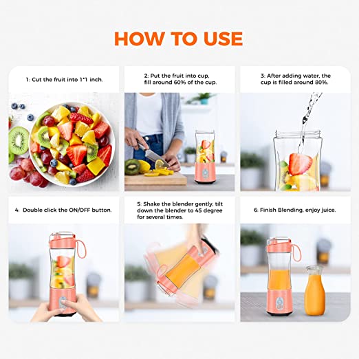 Portable Blender Bottles