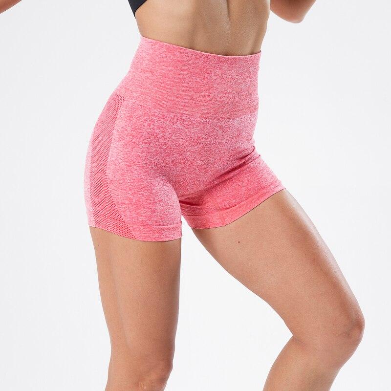 SVOKOR Women Fitness Shorts Push Up Pink Shorts Casual Ladies Slim