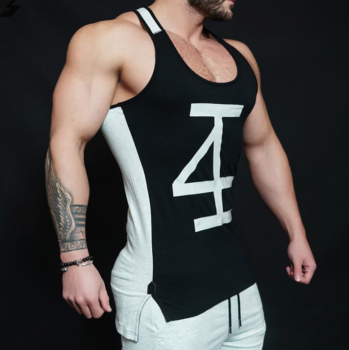 Fitness spring and summer men's vest