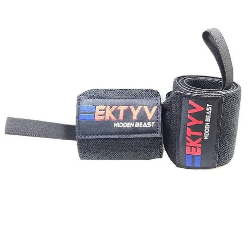 Weight Lifting Wrist Wraps 24" Gym Fitness