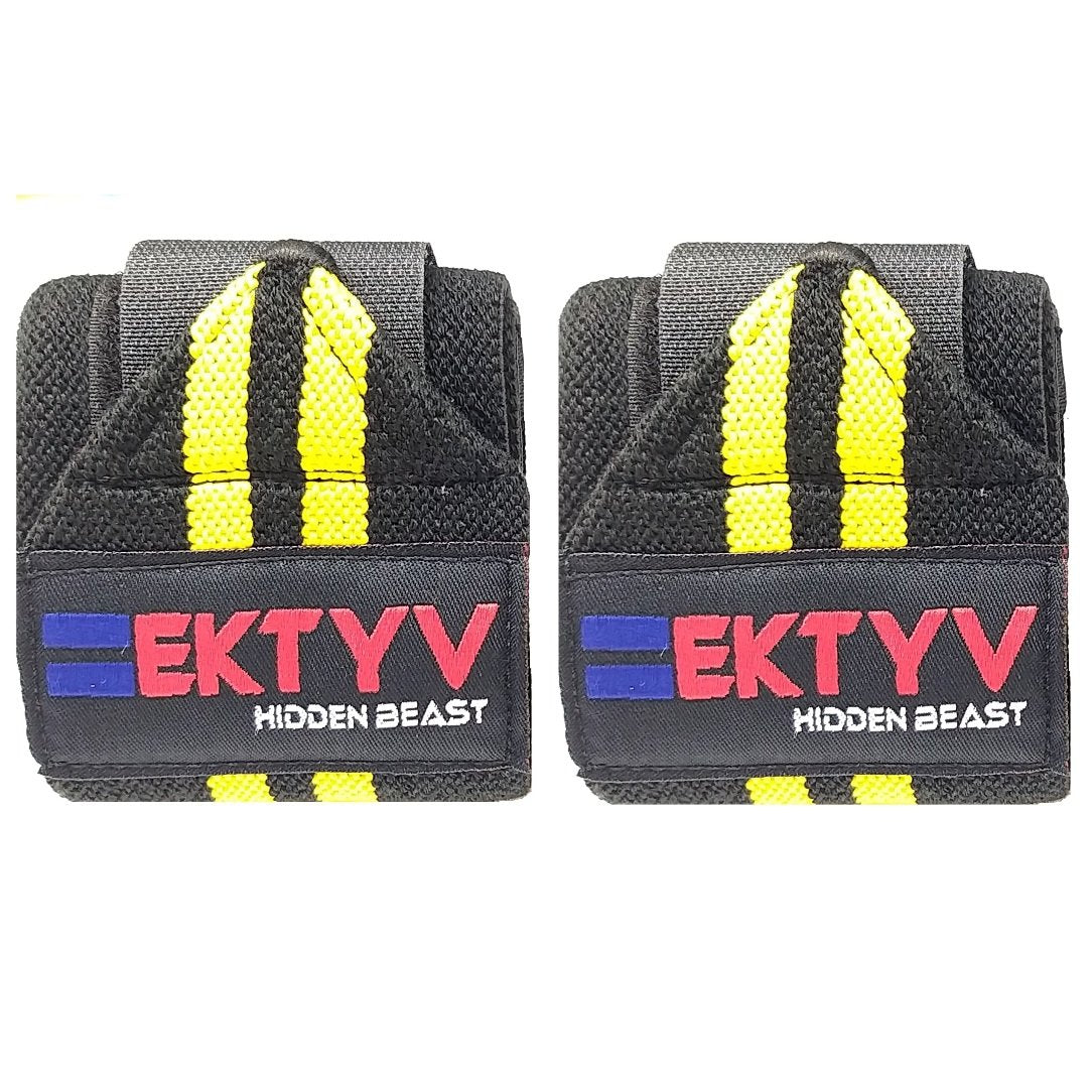 Weight Lifting Wrist Wraps 24" Gym Fitness