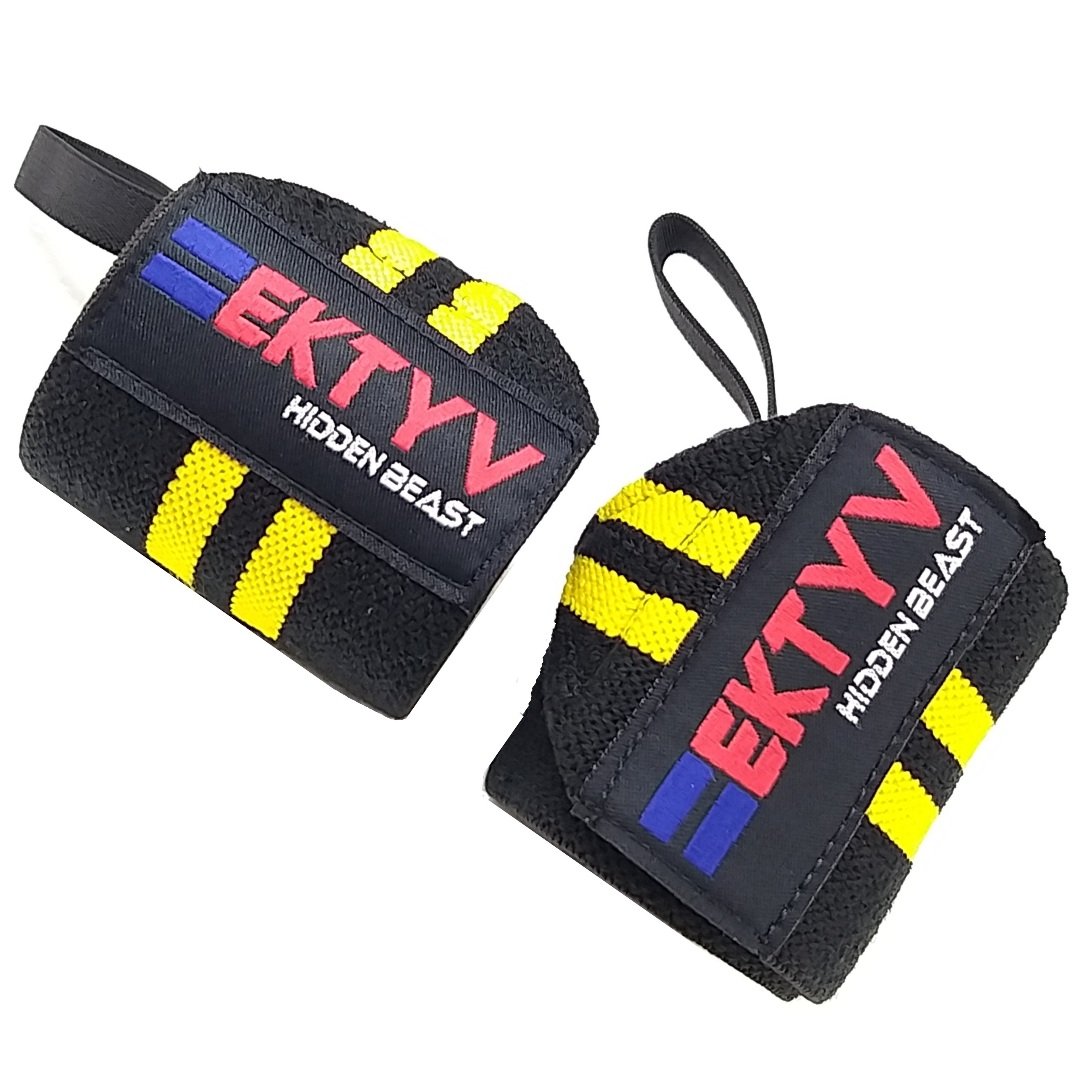 Weight Lifting Wrist Wraps 24" Gym Fitness