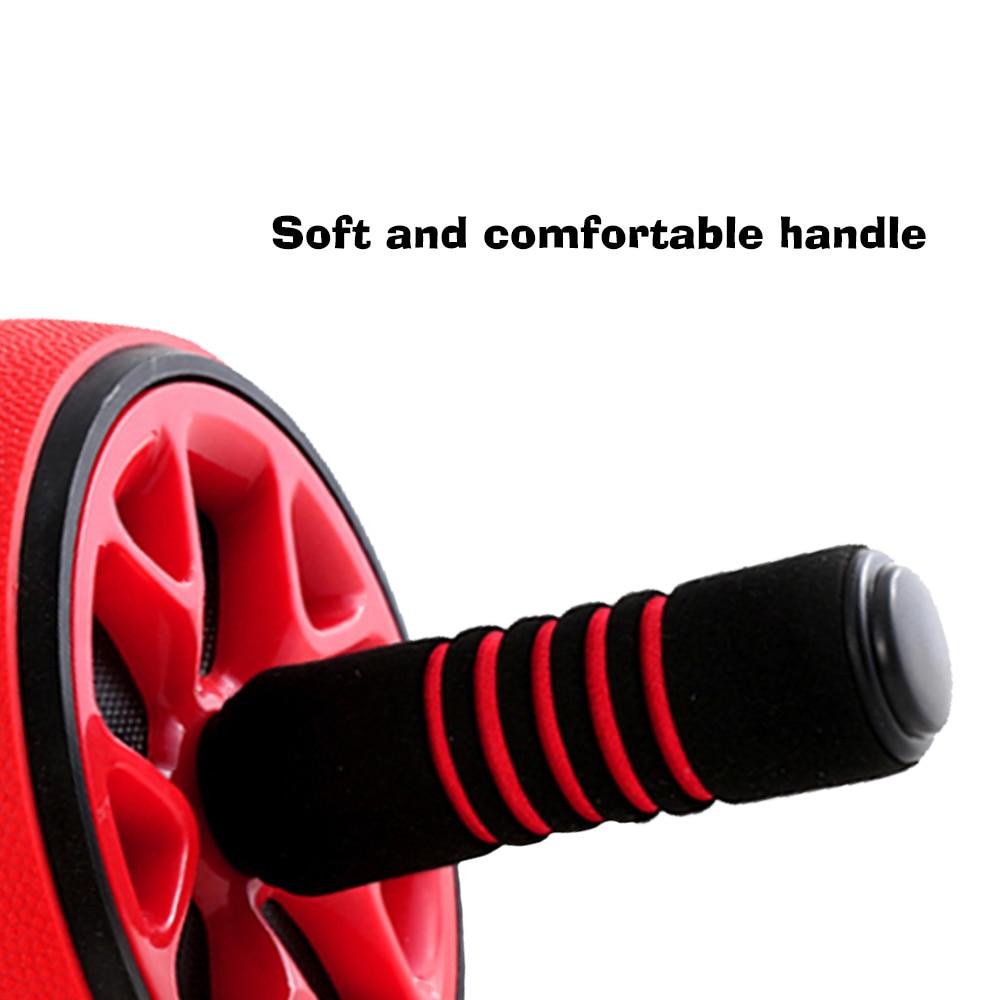 DMAR Silent TPR Abdominal Wheel Roller Trainer Fitness Equipment Gym