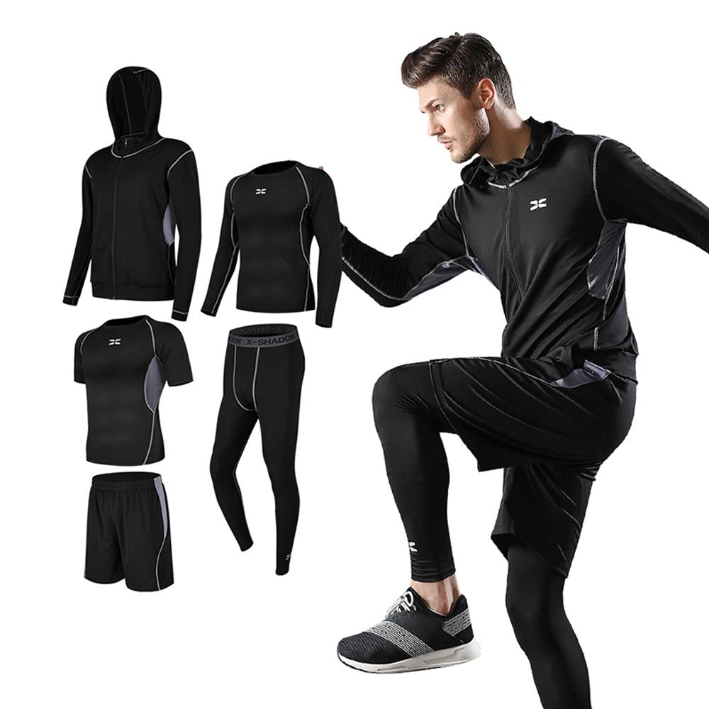 Men Sportswear Compression Sport Suits Running Sets