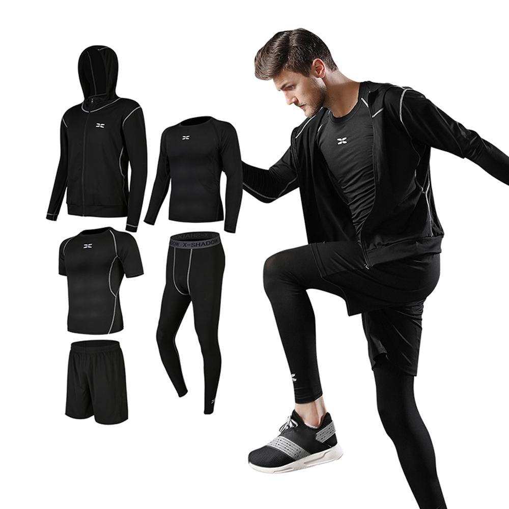 Men Sportswear Compression Sport Suits Running Sets