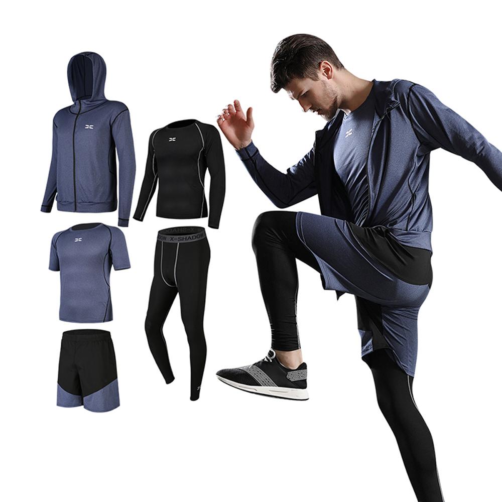 Men Sportswear Compression Sport Suits Running Sets