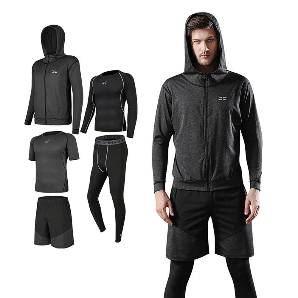 Men Sportswear Compression Sport Suits Running Sets