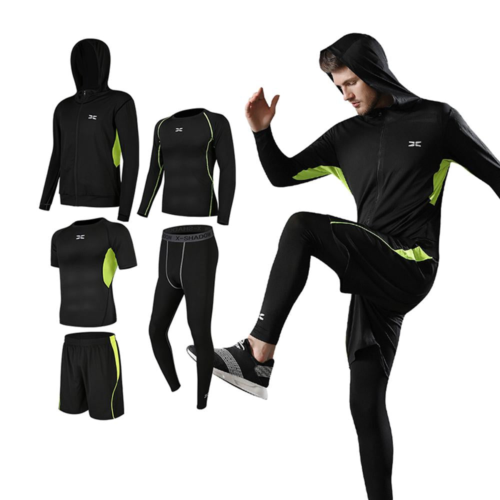 Men Sportswear Compression Sport Suits Running Sets