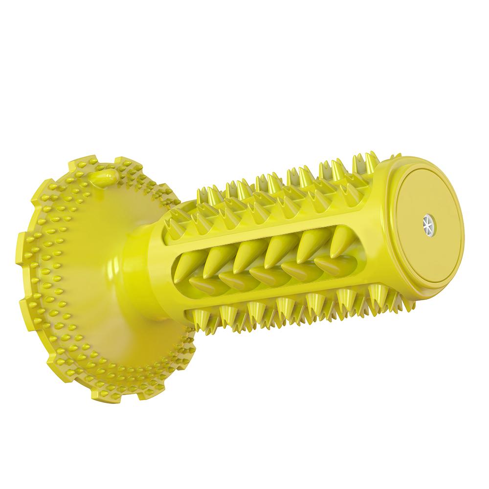 Novel Toothbrush Chew Toy with Rubber Sucker for Dog Dental Care SP