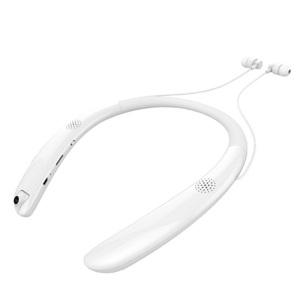 Bluetooth Headphones Stereo Sports Retractable