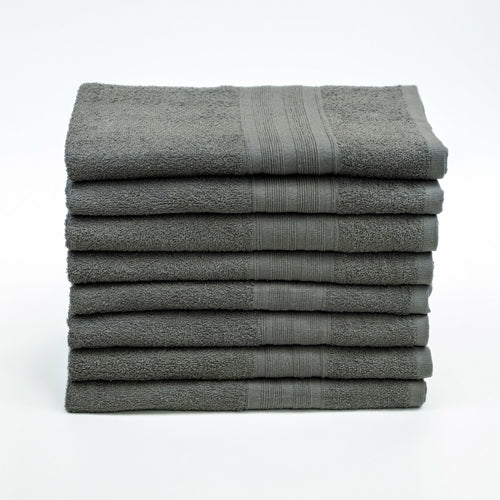 100% Cotton 8 Pieces Bath Towels Pack