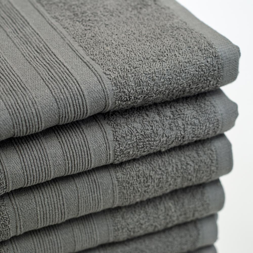 100% Cotton 8 Pieces Bath Towels Pack