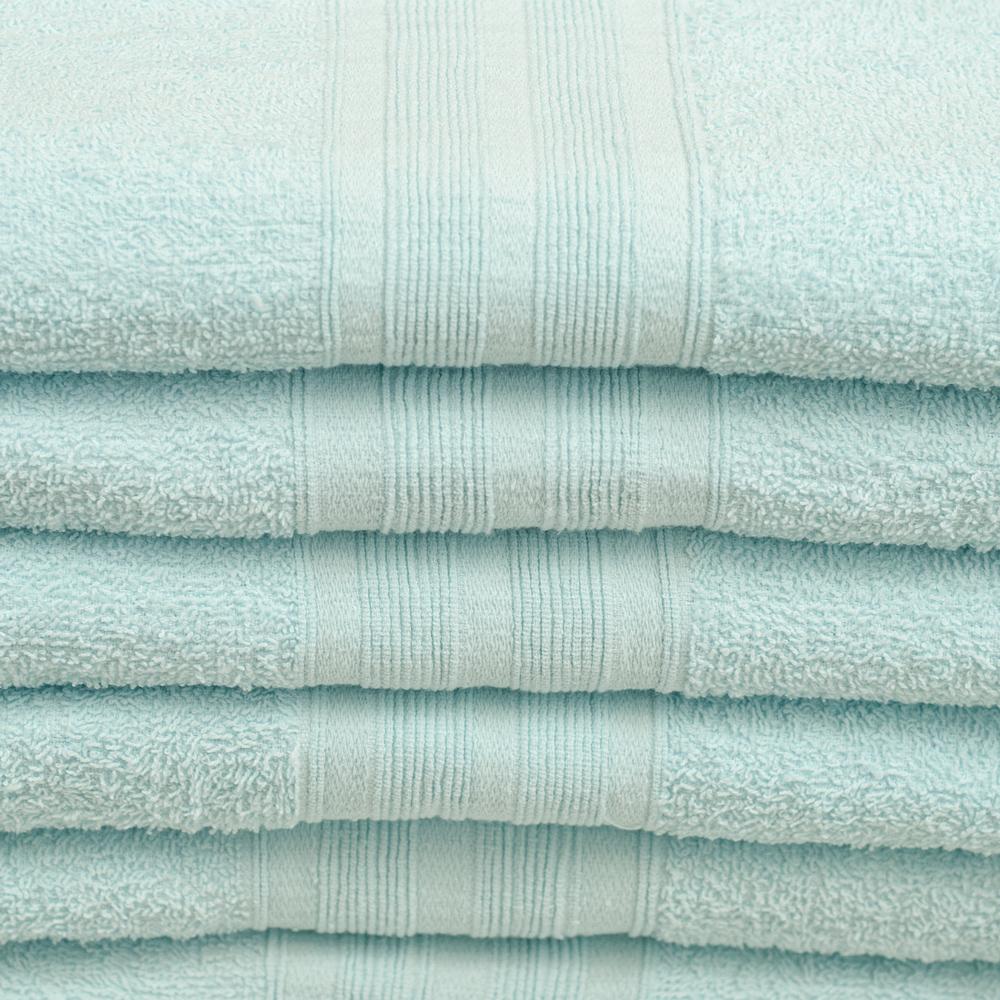 100% Cotton 8 Pieces Bath Towels Pack