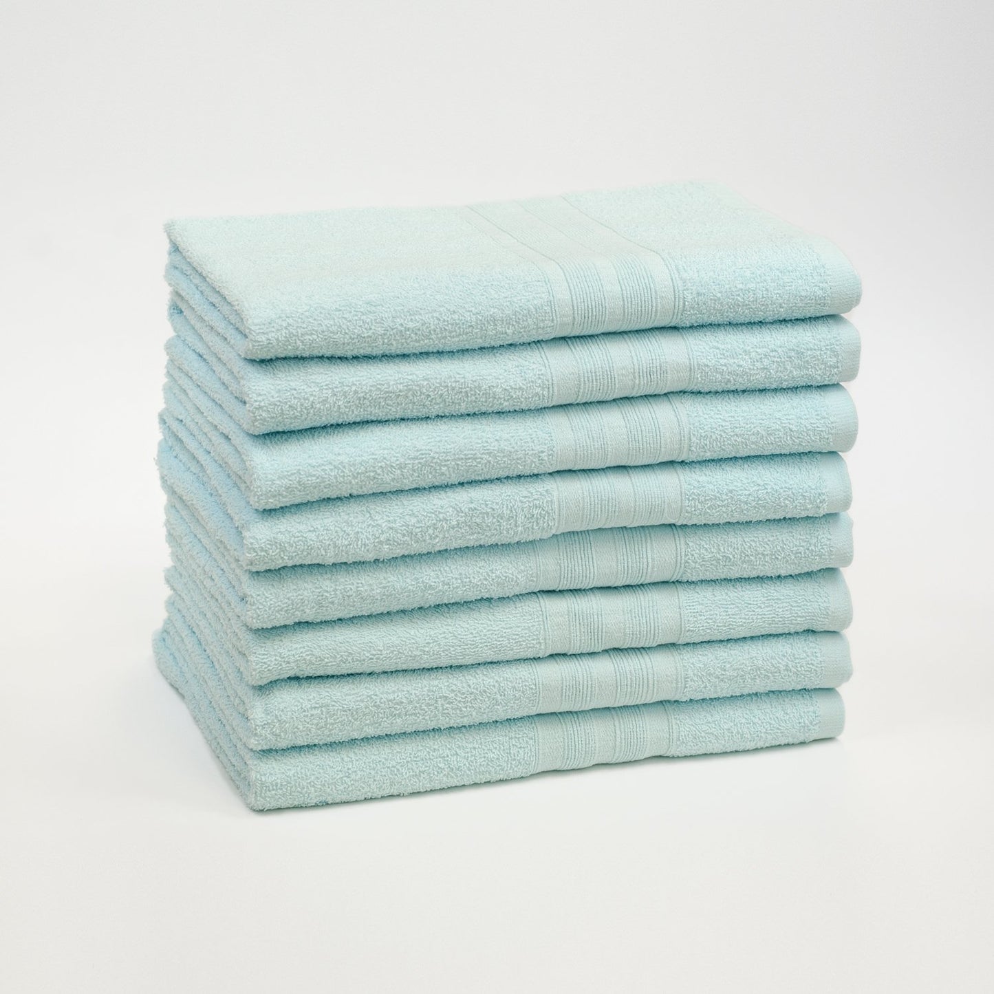 100% Cotton 8 Pieces Bath Towels Pack