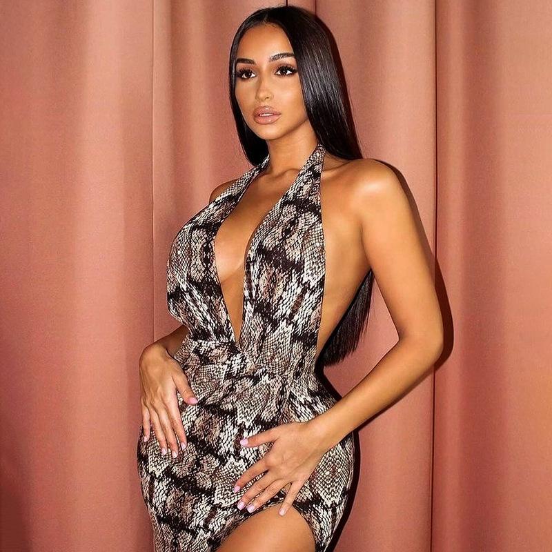 2021 Halter Sexy Backless long Dresses