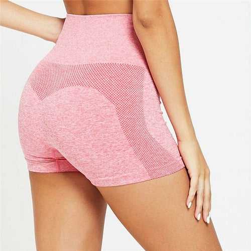 SVOKOR Women Fitness Shorts Push Up Pink Shorts Casual Ladies Slim