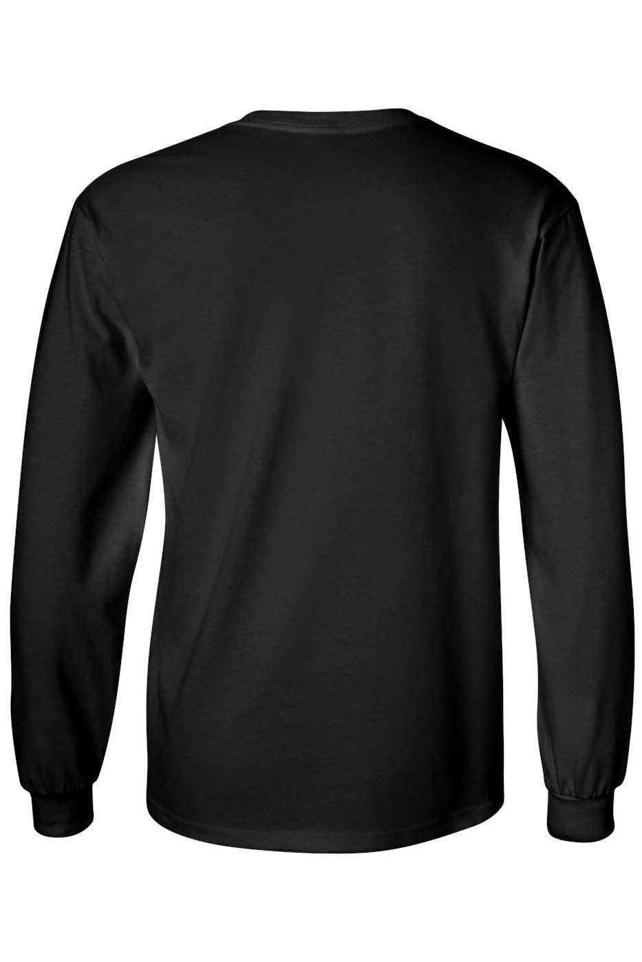 Unisex Long Sleeve Shirt Biker Bulldog Cats Suck Canines Rule