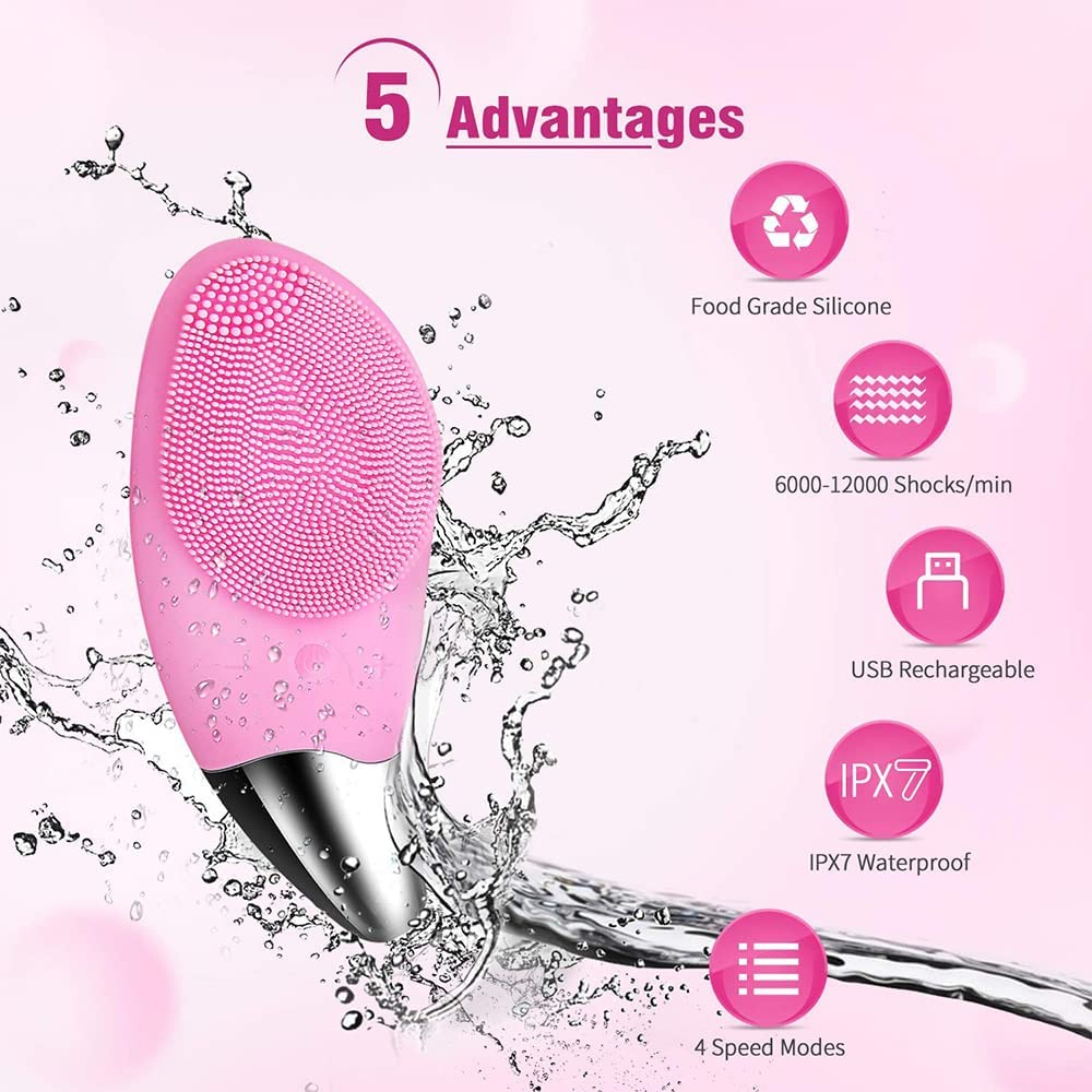 Electric Facial Cleansing Brushes