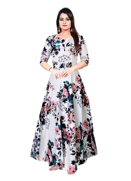 Alluring Rayon western Wear Dress For Women's