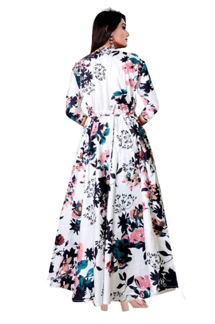 Alluring Rayon western Wear Dress For Women's