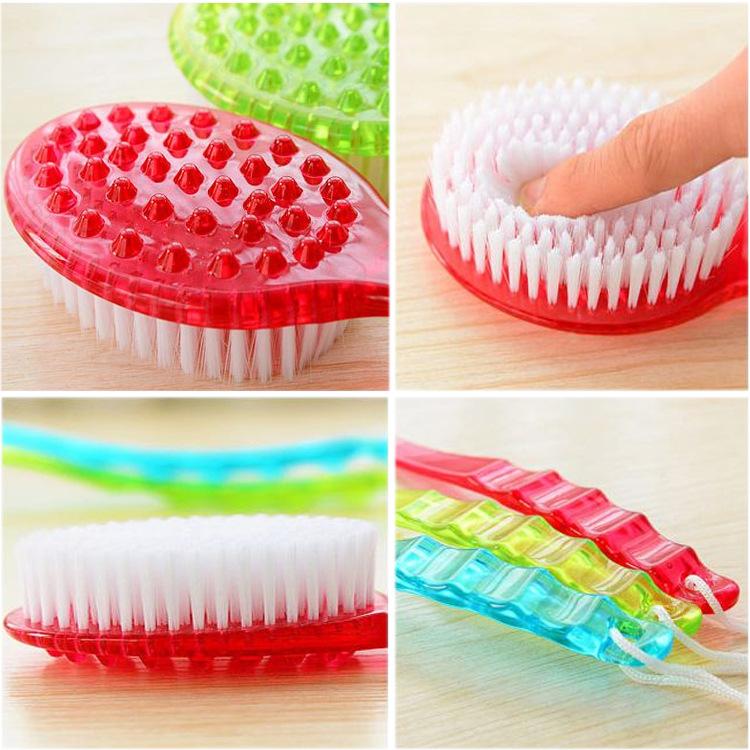 Long Handle Back Brush Back Body Bath Shower Sponge Scrubber Bath