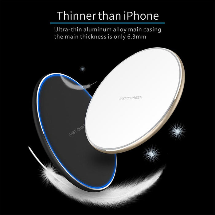 10W Qi Mobile Phone Portable Fast Wireless Charger-SP