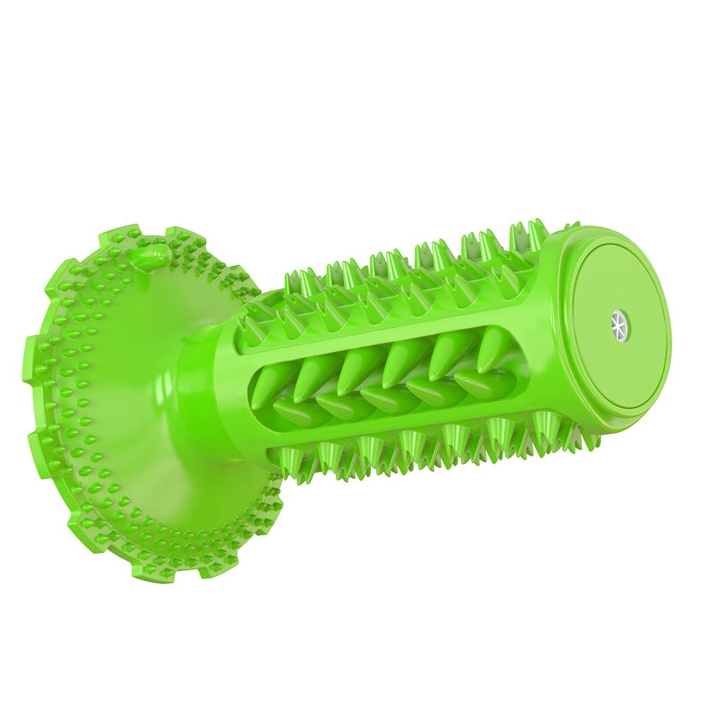 Novel Toothbrush Chew Toy with Rubber Sucker for Dog  Dental Care SP