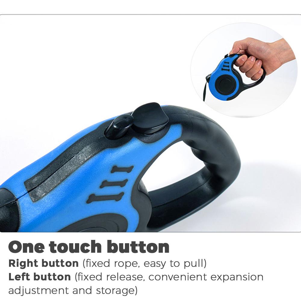 Auto Retractable Dog Leash Pet Traction Rope Training Lead Leash SP