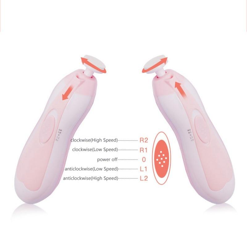 Kids Baby Nail Trimmer Electric Baby Manicure Pedicure Nail Clippers