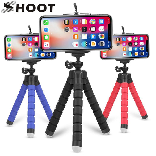 Octopus Flexible Tripod for Smartphones, ipads & Gopros