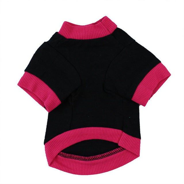 Quality Color Letter Pet Cat Dog Clothes Shirt EAT